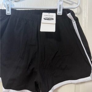 Women's Black Sport Shorts